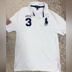 Polo by Ralph Lauren White boy's Shirt M